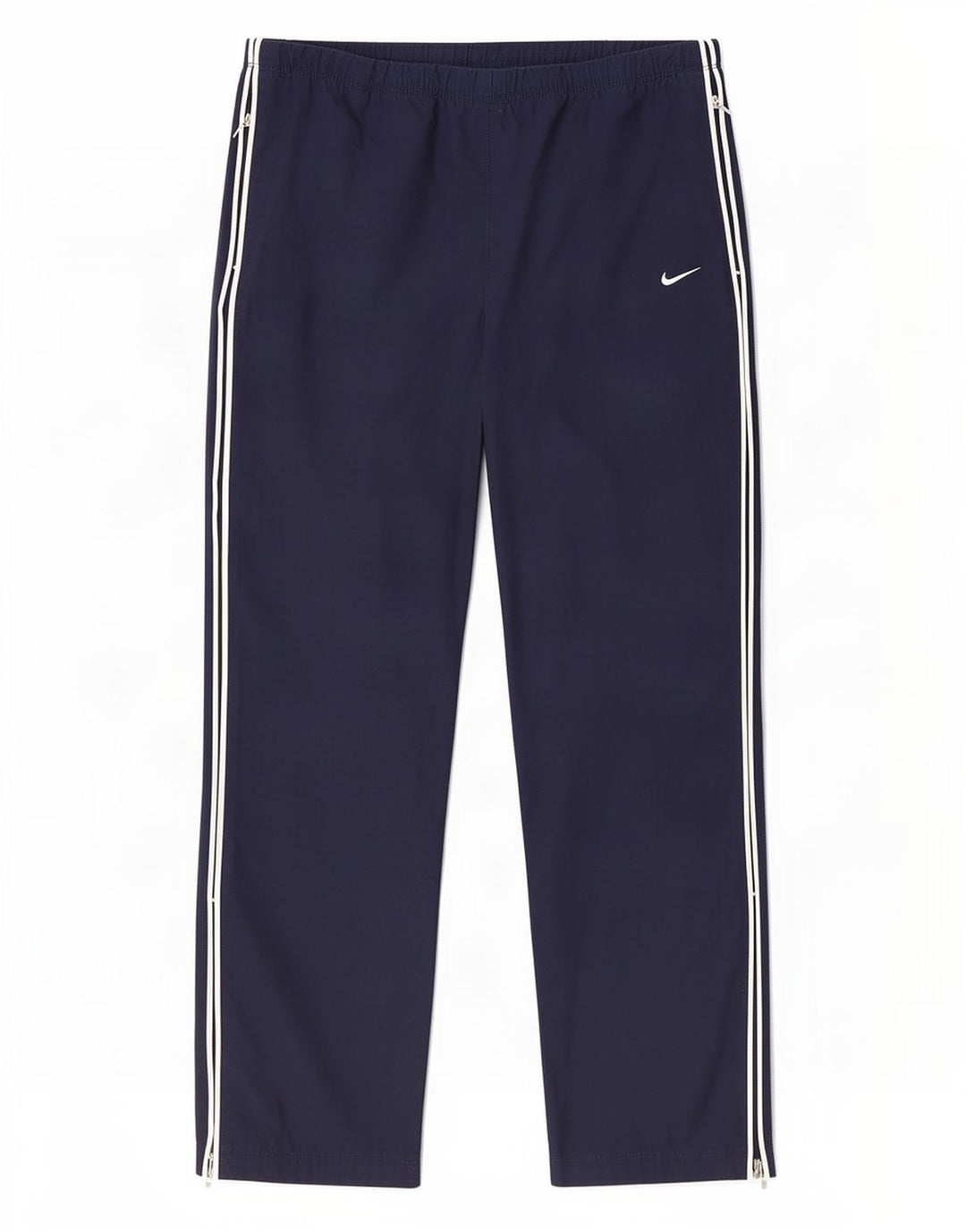 Nike Damen-Trainingshose UK 14/16 Large Marineblau Polyester