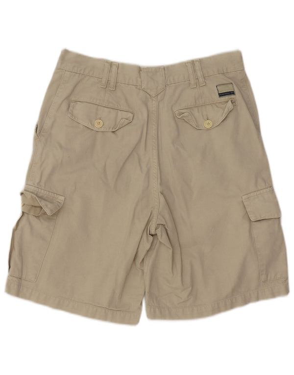 SUPERGA Herren Cargoshorts IT 48 Medium W32 Beige Baumwolle