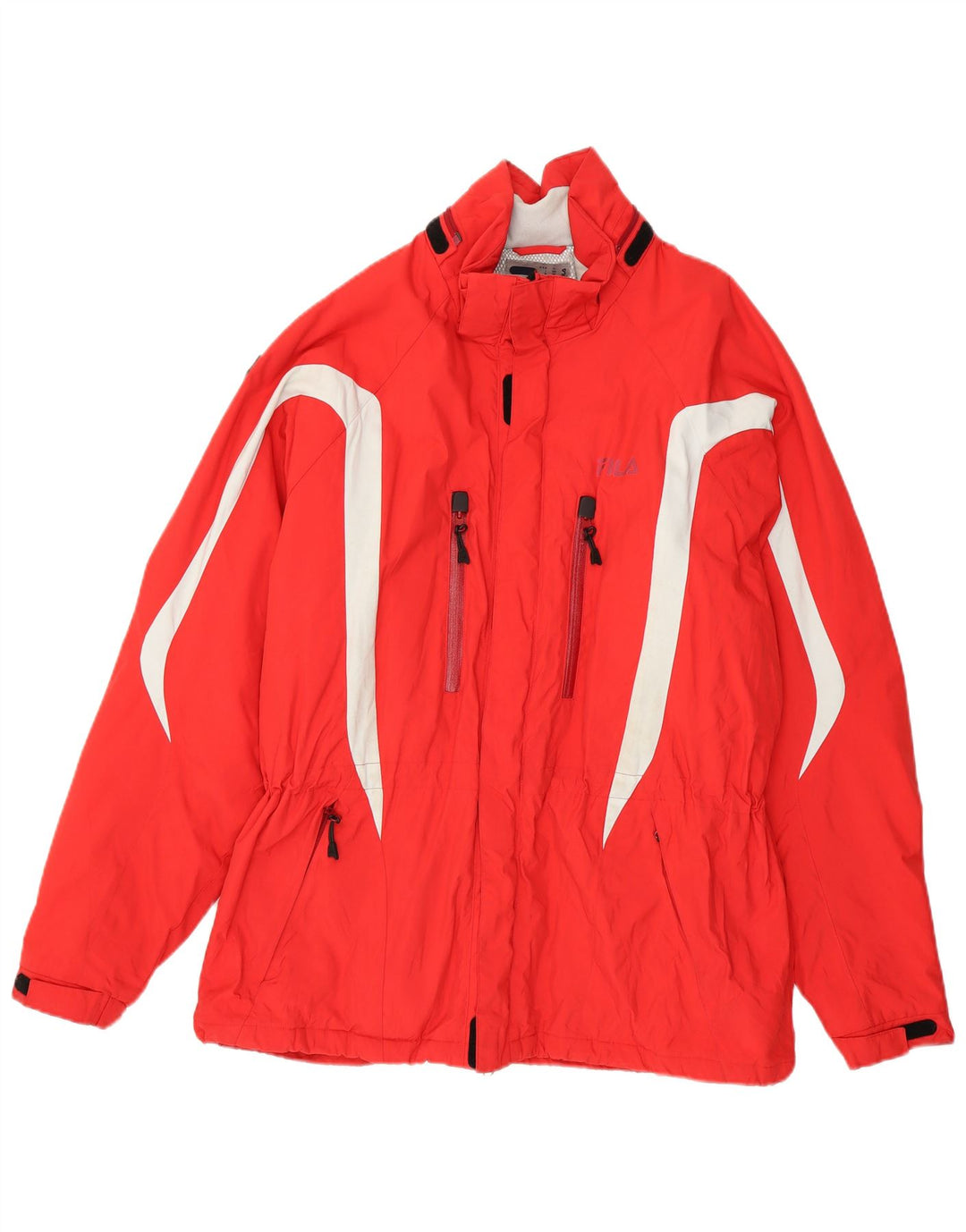 Fila Herren Skijacke IT 56 XL Rot Colourblock Polyamid