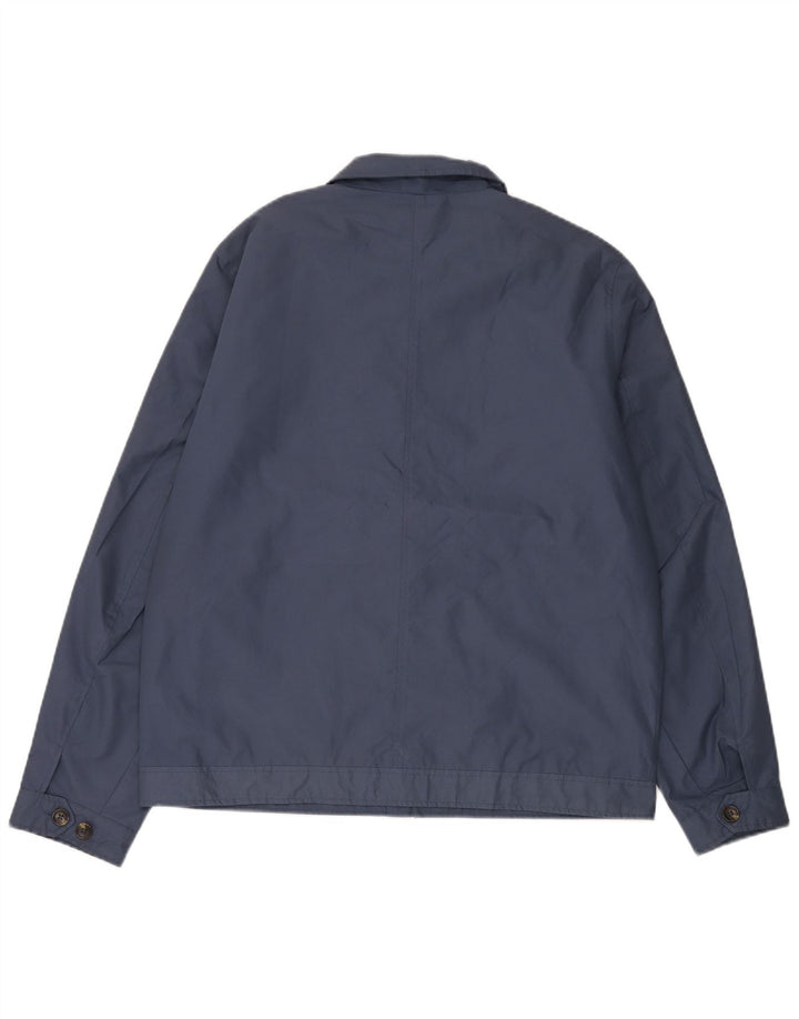 James Pringle Herren Bomberjacke UK 40 Large Blau Polyester