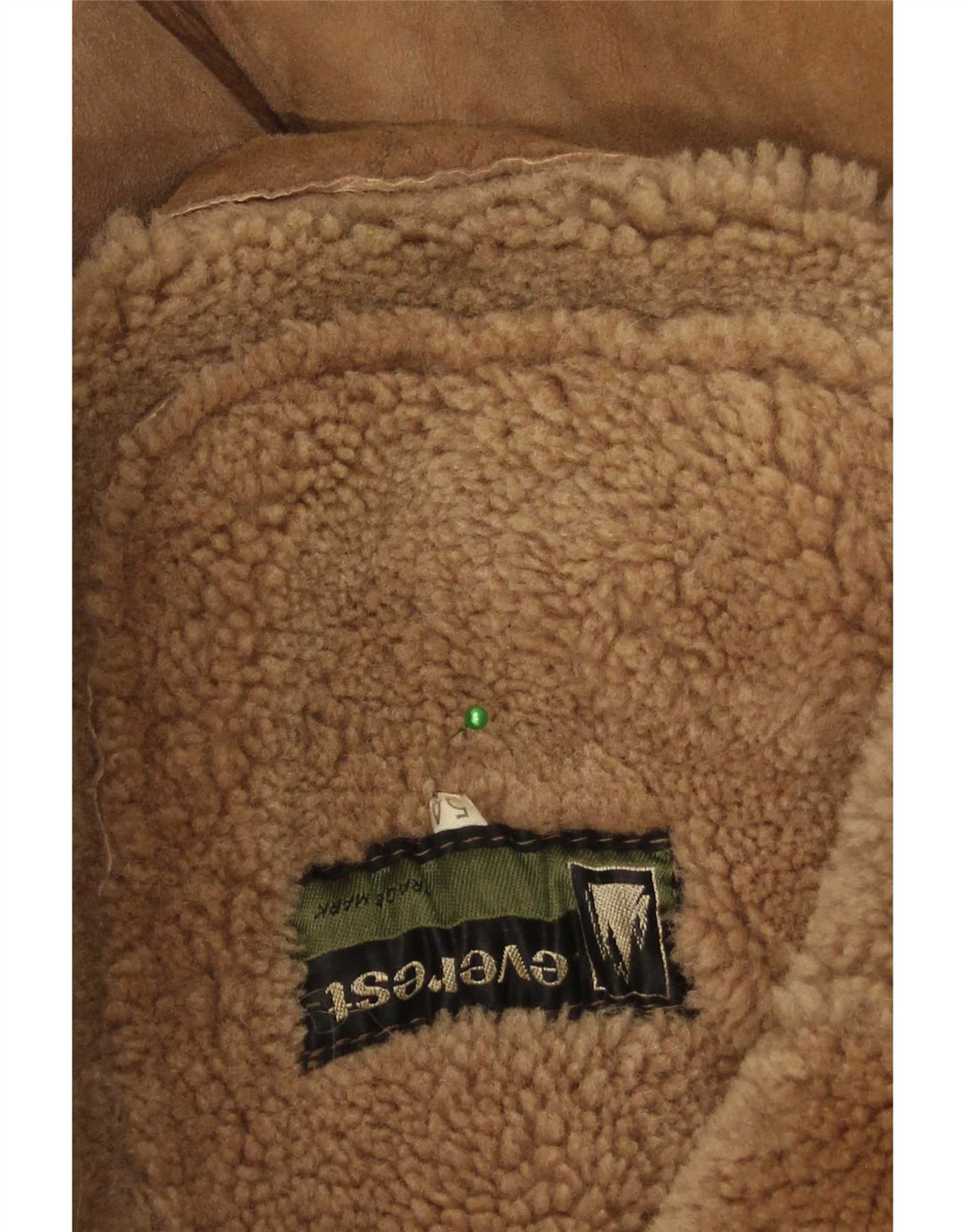 Everest Herren Shearling Jacke IT 54 2XL Beige