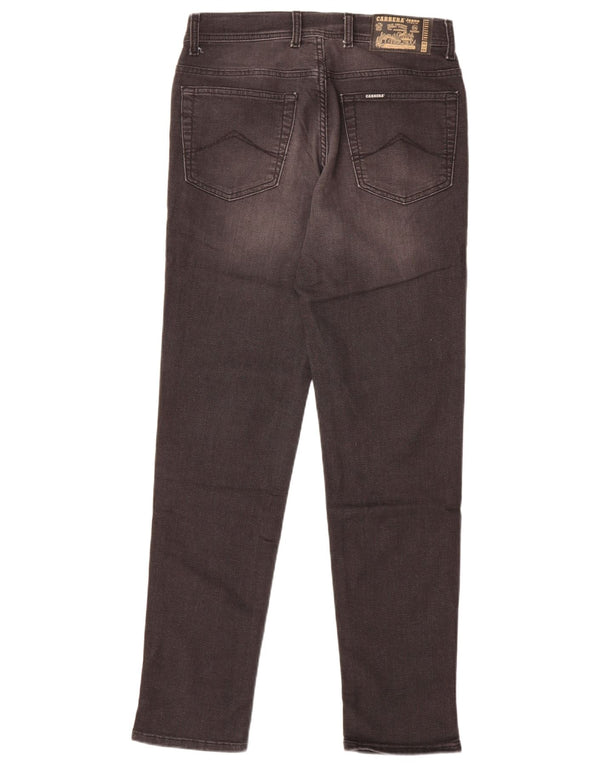 Carrera Herren 700 Regular Straight Jeans W31 L32 Graue Baumwolle