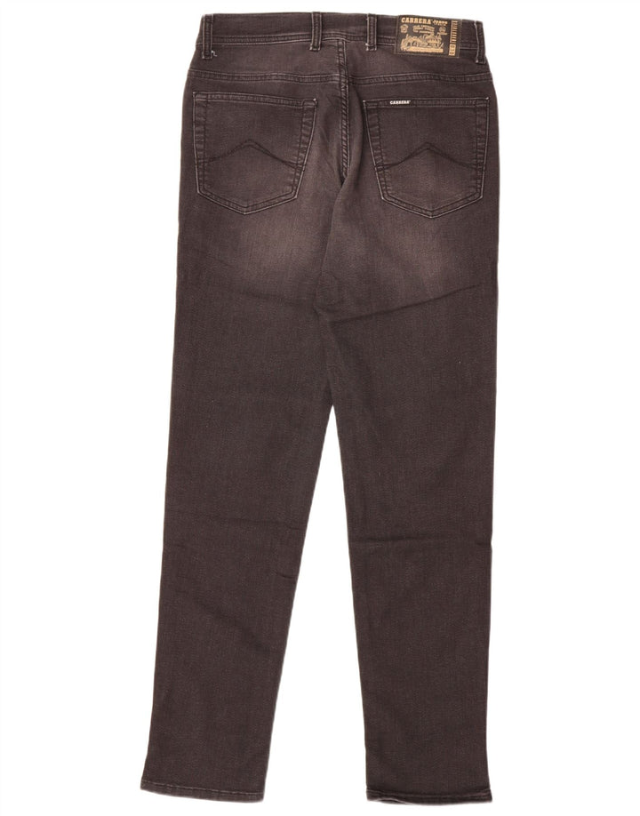 Carrera Herren 700 Regular Straight Jeans W31 L32 Graue Baumwolle