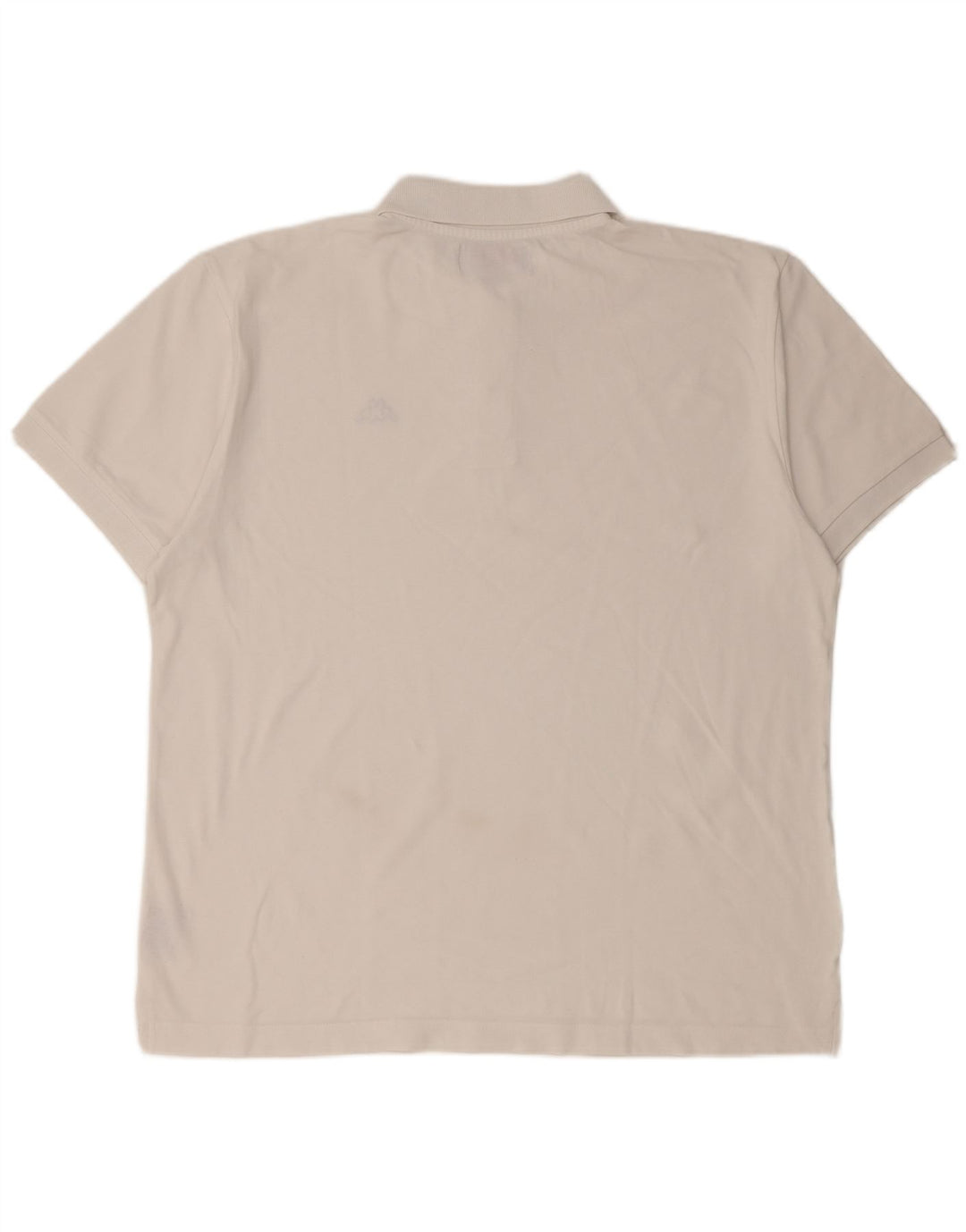 KAPPA Herren Poloshirt XL Weiße Baumwolle