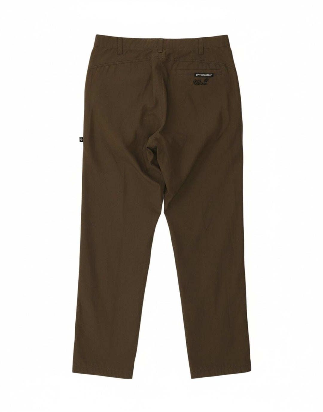 JACK WOLFSKIN Mens Slim Casual Trousers W36 L34 Khaki Polyester