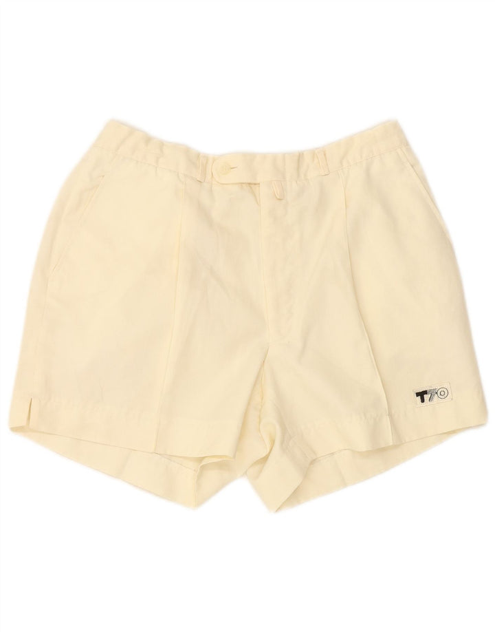 VINTAGE Damen Chinoshorts W30 Mittelbeige
