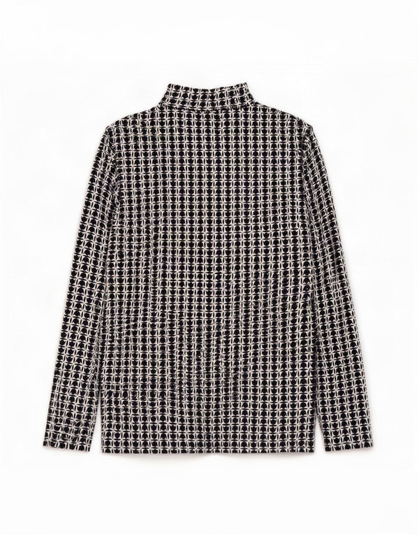 Marks & Spencer Damen-Top, langärmlig, UK-Größe 44, Größe L, marineblau, geblümt, Baumwolle