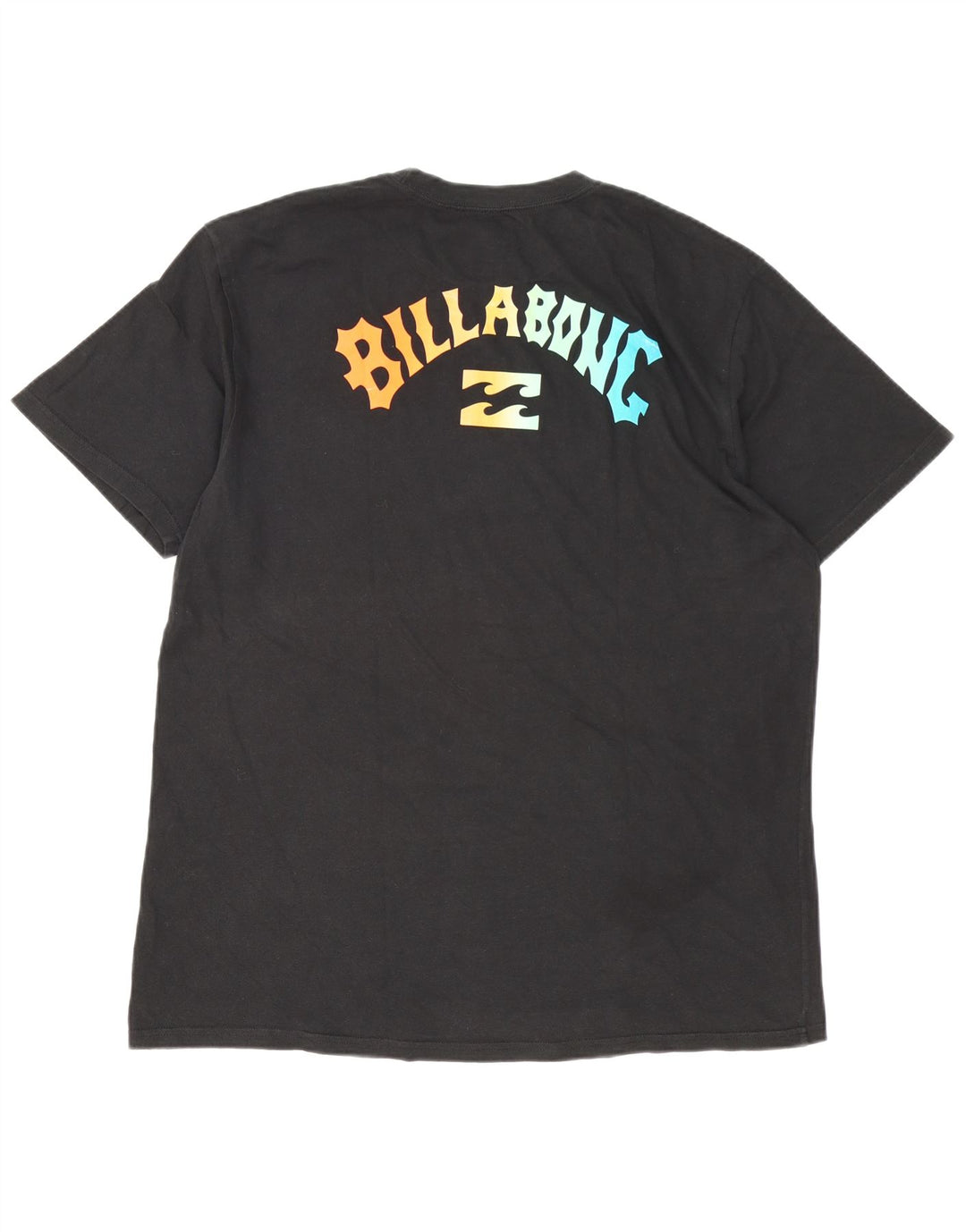 Billabong Herren Grafik T-Shirt Top 2XL Schwarz Baumwolle
