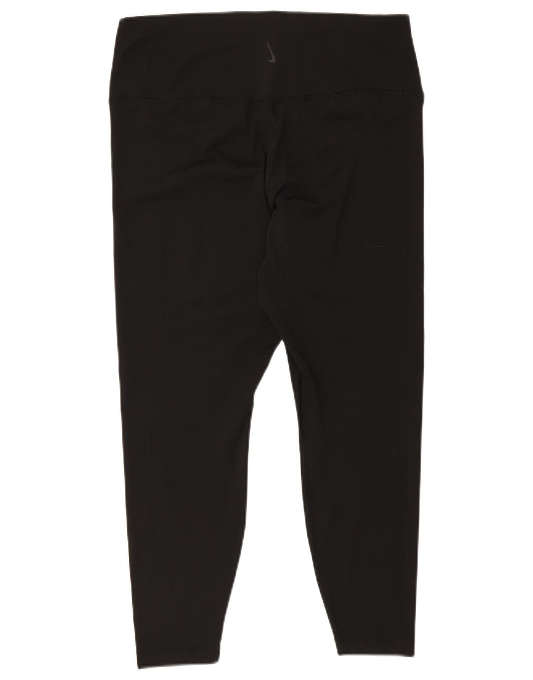 Nike Damen Dri Fit Crop Leggings UK 18 XL Schwarz Polyester