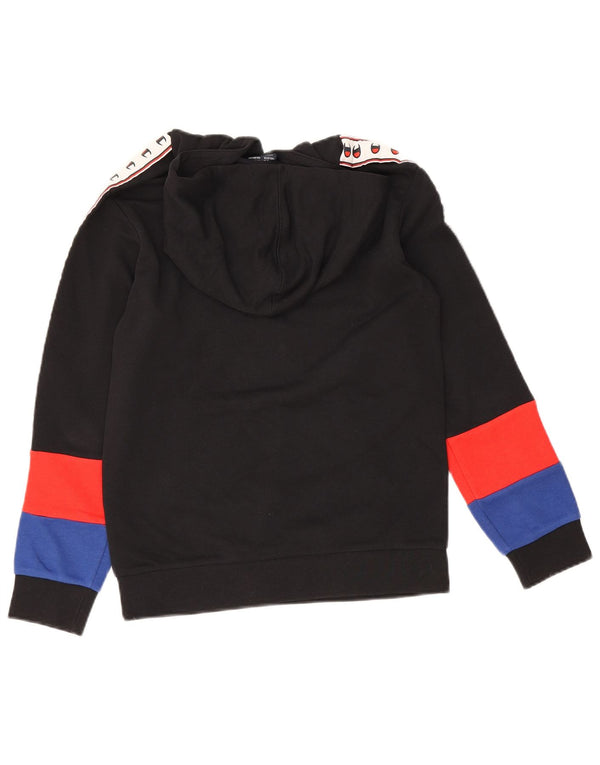 Champion Kapuzenpullover mit Grafik für Jungen, 11–12 Jahre, Größe L, Schwarz, Farbblock