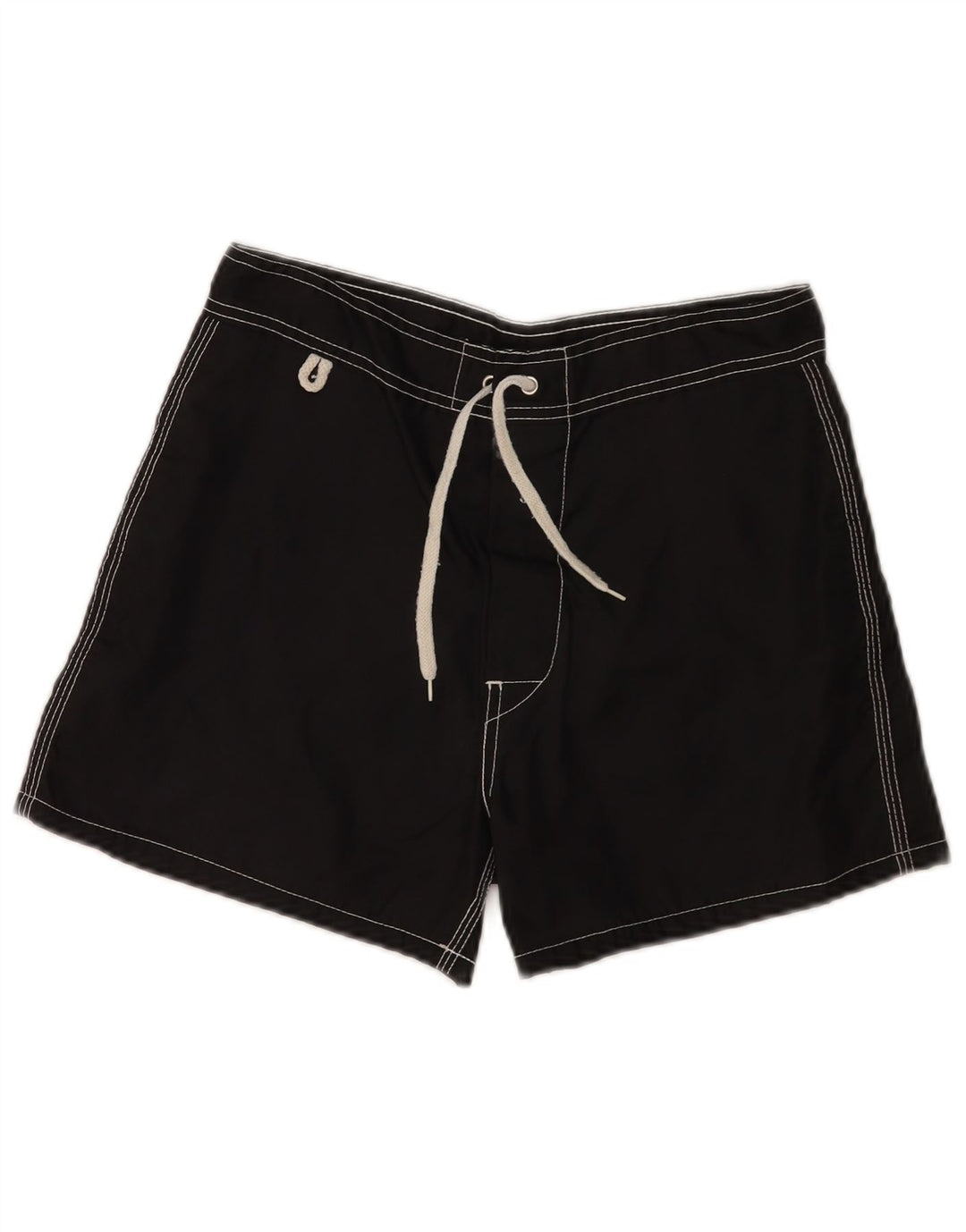 Sundek Herren-Badeshorts, klein, aus schwarzem Nylon