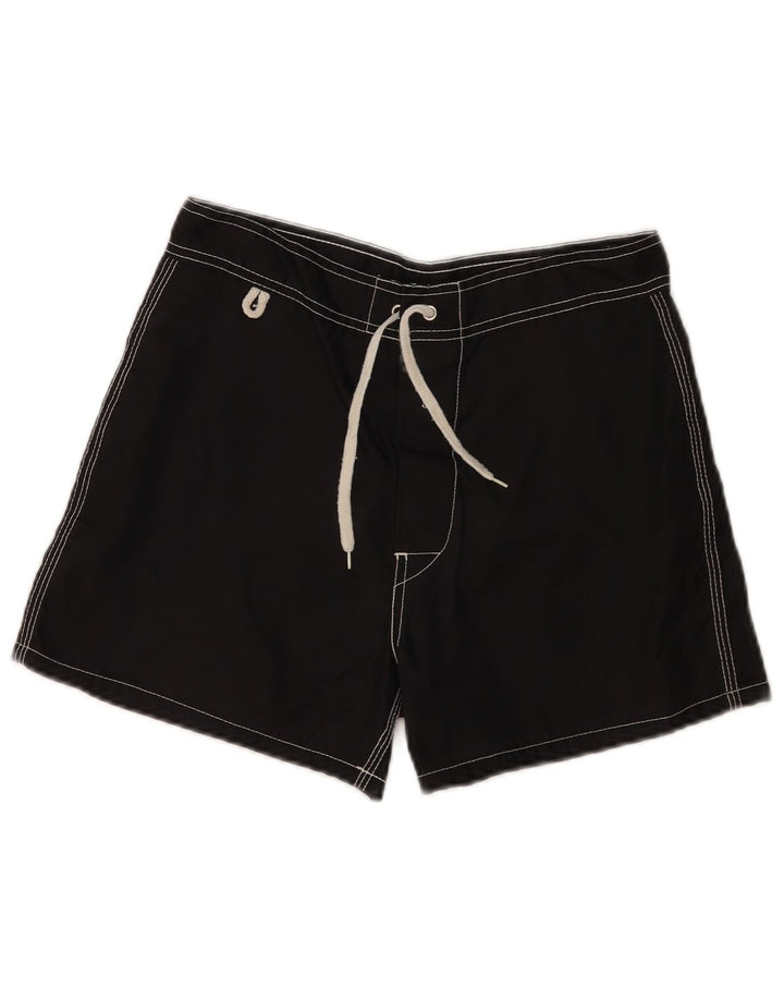 Sundek Herren-Badeshorts, klein, aus schwarzem Nylon
