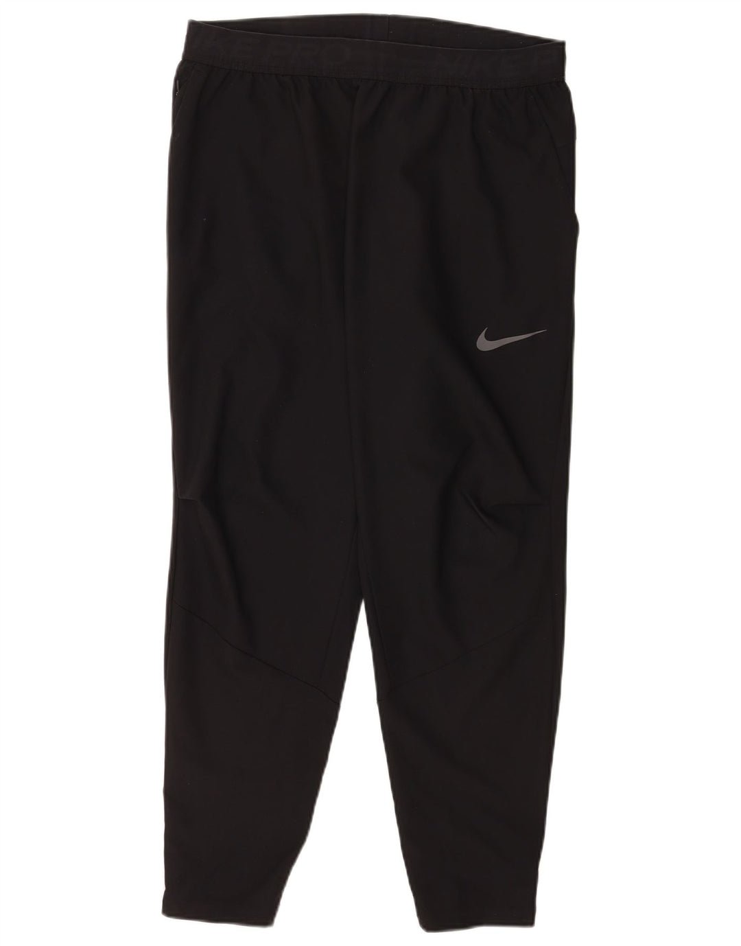 Nike Herren-Trainingshose mit Dri-Fit-Grafik, Größe L, aus schwarzem Polyester