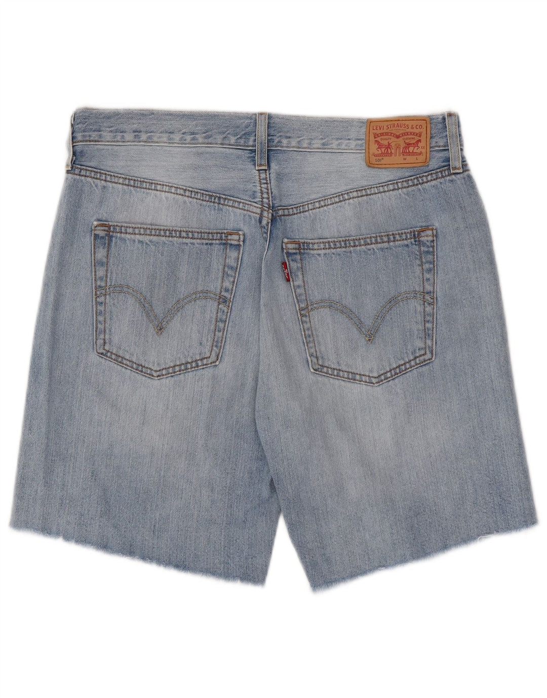 Levi's Herren 501 Denim Shorts W30 mittelblaue Baumwolle