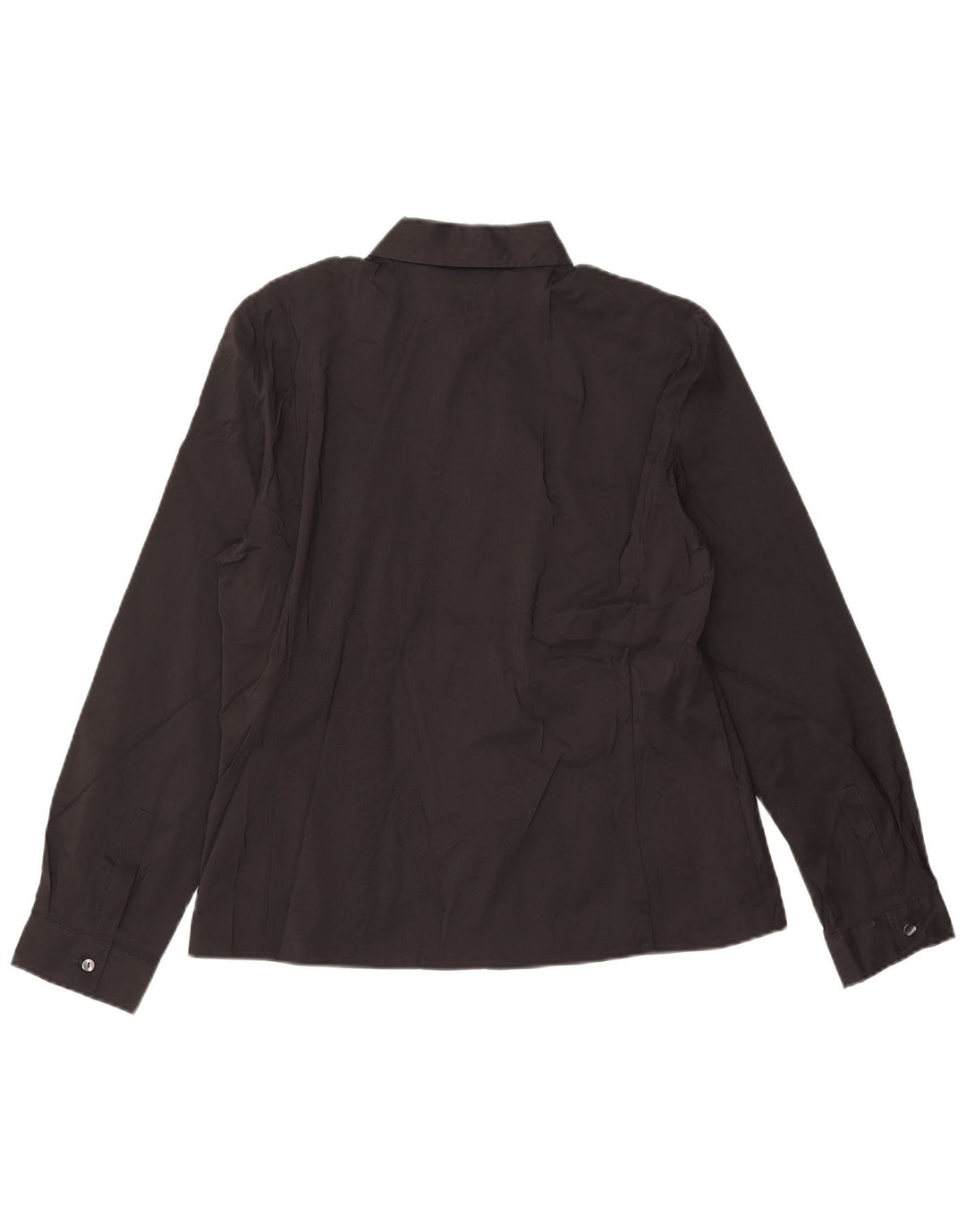 Lacoste Damen-Hemd, Größe 44, große schwarze Baumwolle