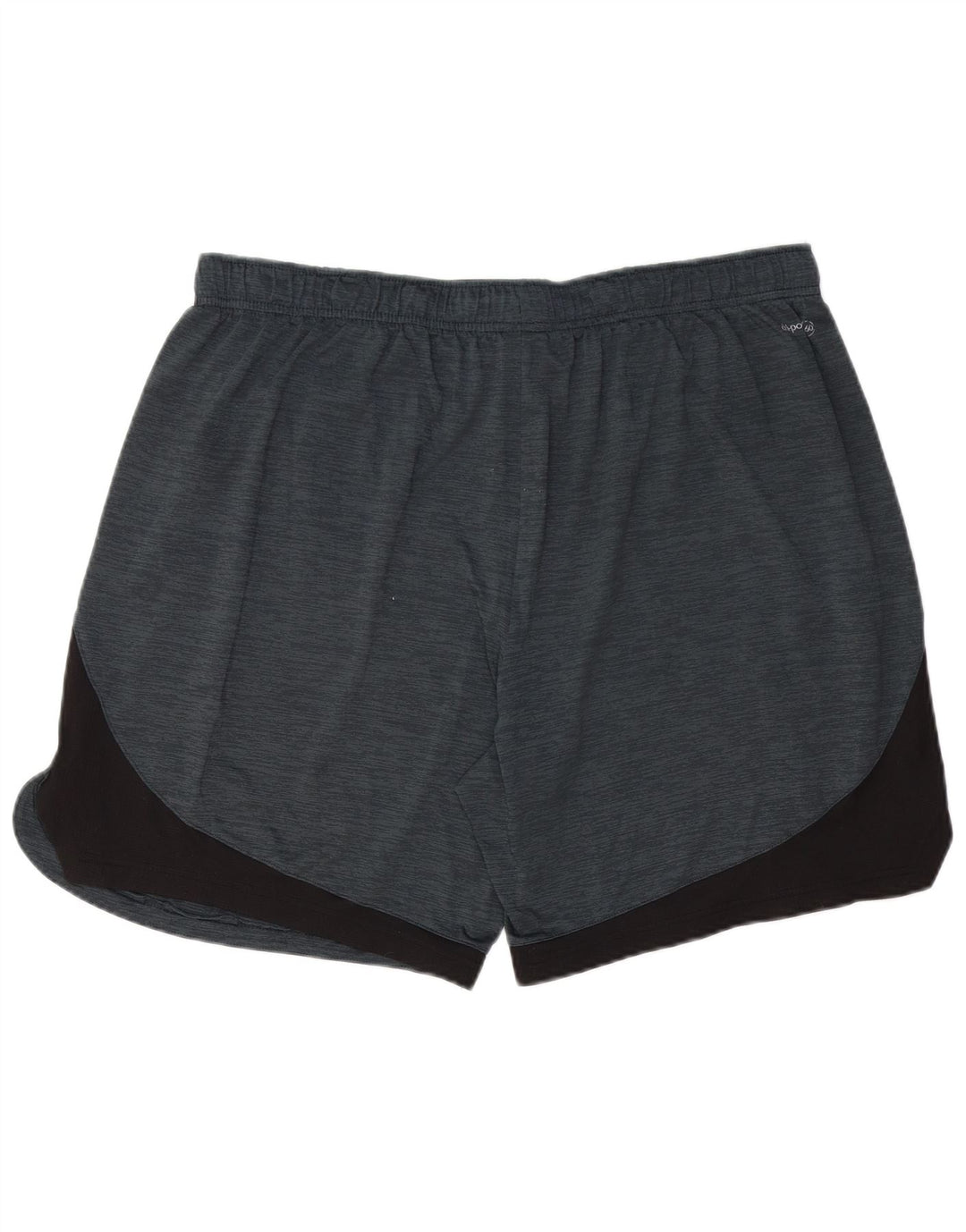 RUSSELL ATHLETIC Herren-Sportshorts XL Graues Colourblock-Polyester