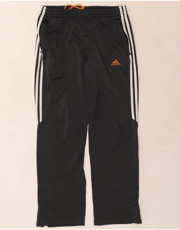 Adidas Herren Trainingshose UK 36/38 Small Schwarz Polyester