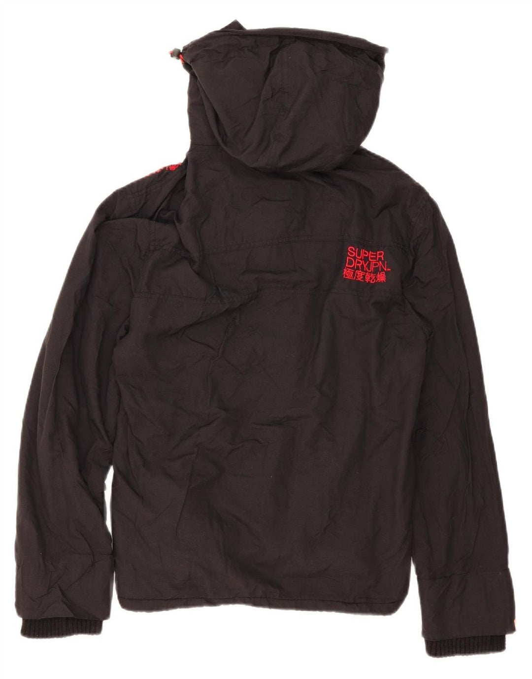 Superdry Herren Windcheater Graphic Windjacke UK 38 Medium Schwarz