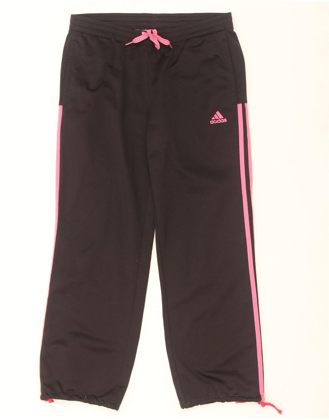 Adidas Damen Graphic Full Trainingsanzug UK 12/14 Mittelschwarzes Polyester