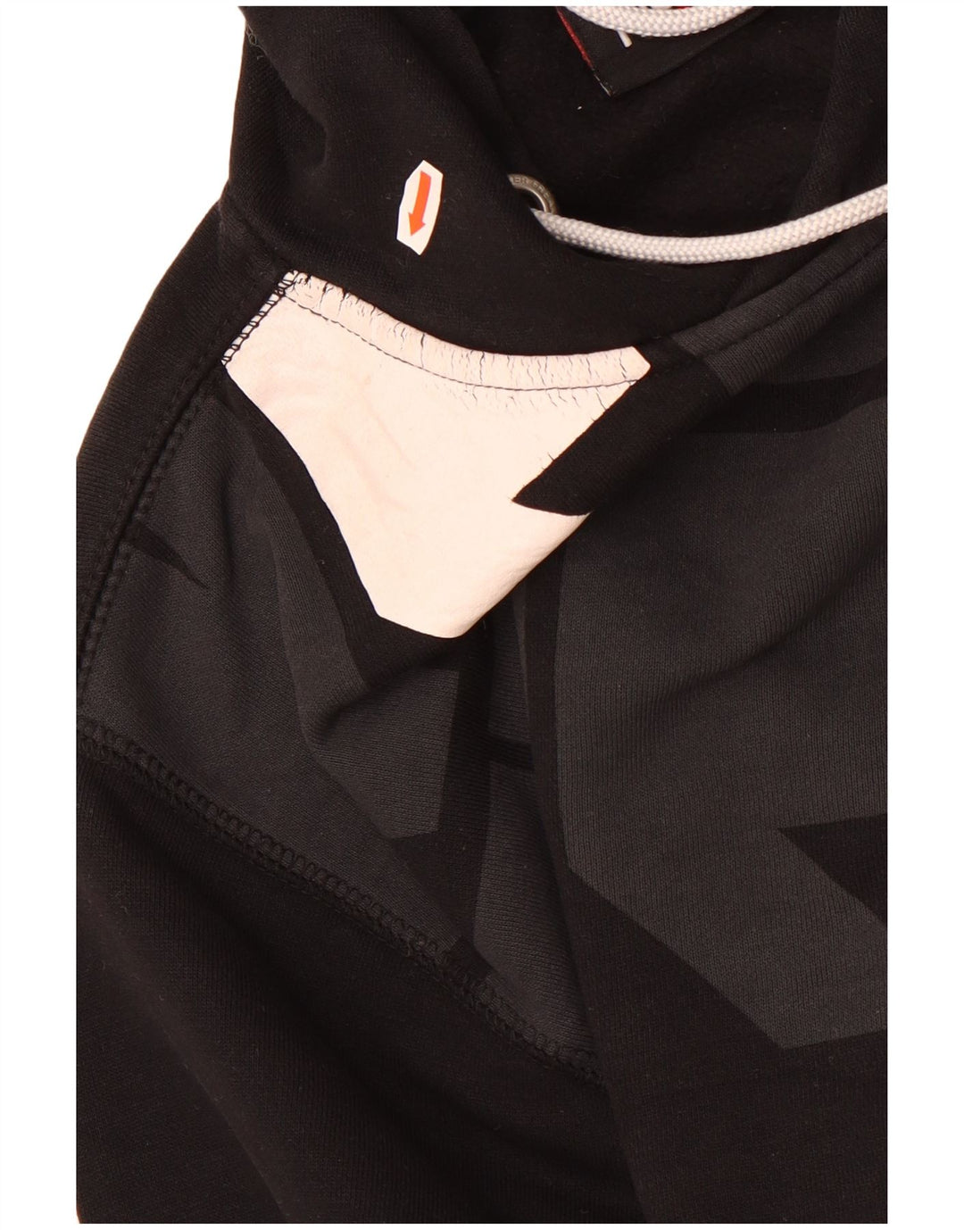 Sneaker Freak Herren-Kapuzenpullover mit Grafik, Größe S, Schwarz