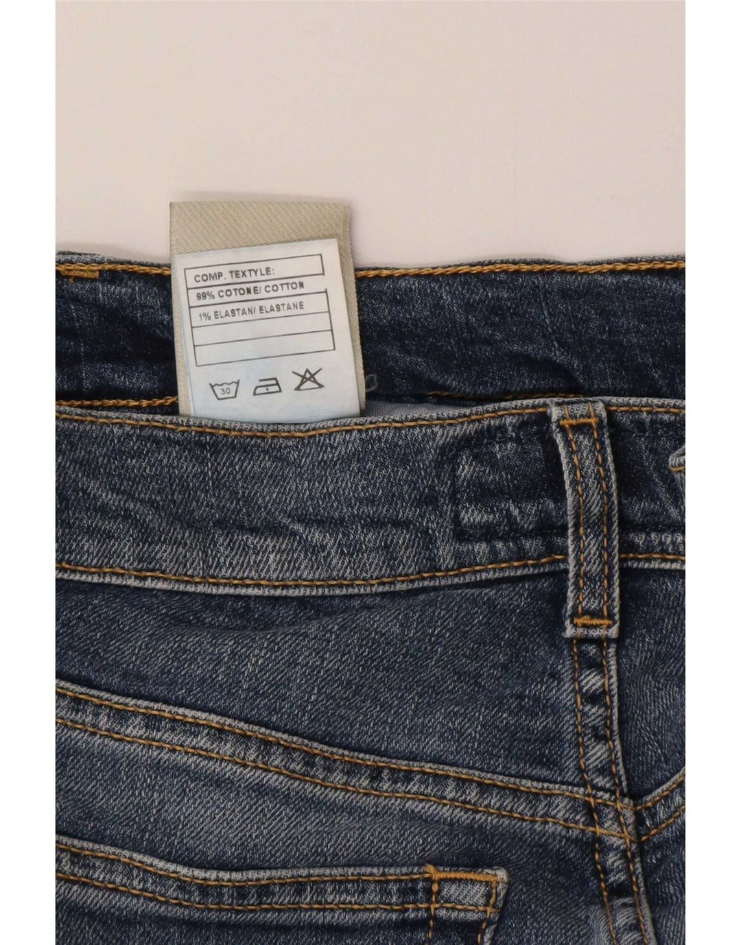 Roy Rogers Herren Straight Jeans W34 L32 Blaue Baumwolle