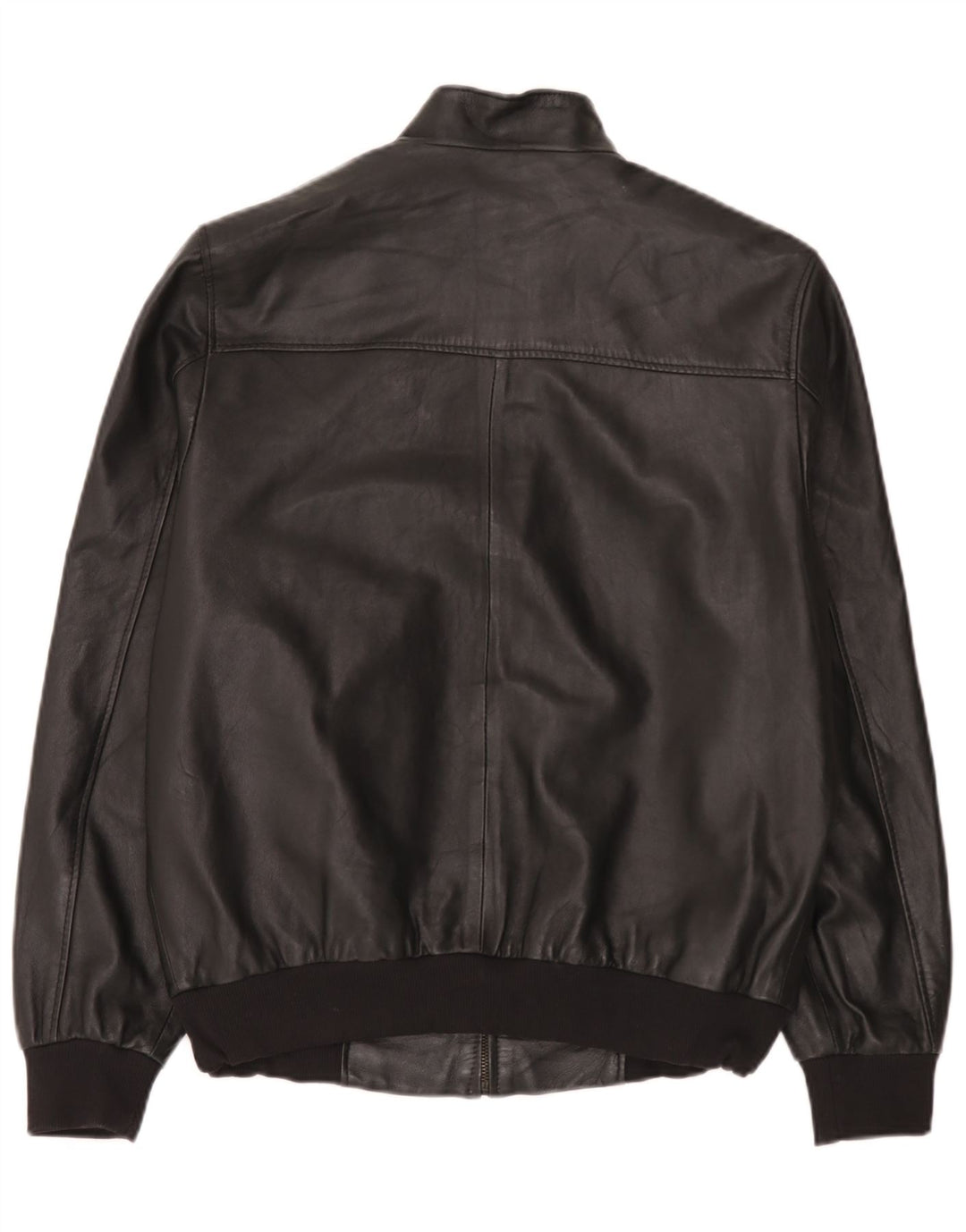Vintage Herren Lederjacke UK 44 2XL Schwarz