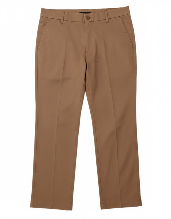 Lee Damen Mid Rise Straight Casual Hose US 18 2XL W40 L29 Beige