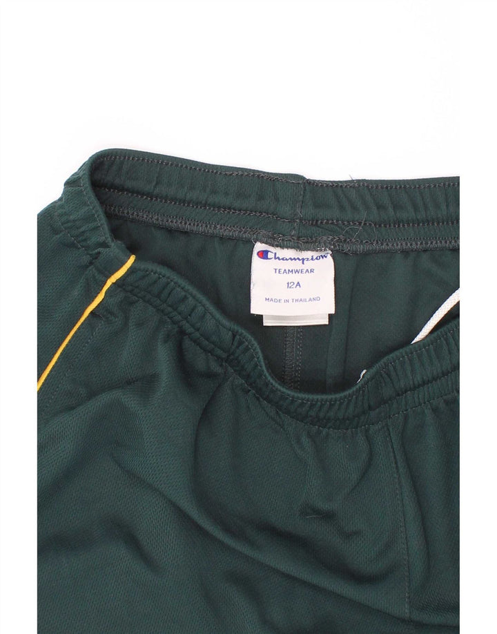 Champion Sportshorts für Jungen, 11–12 Jahre, grünes Polyester