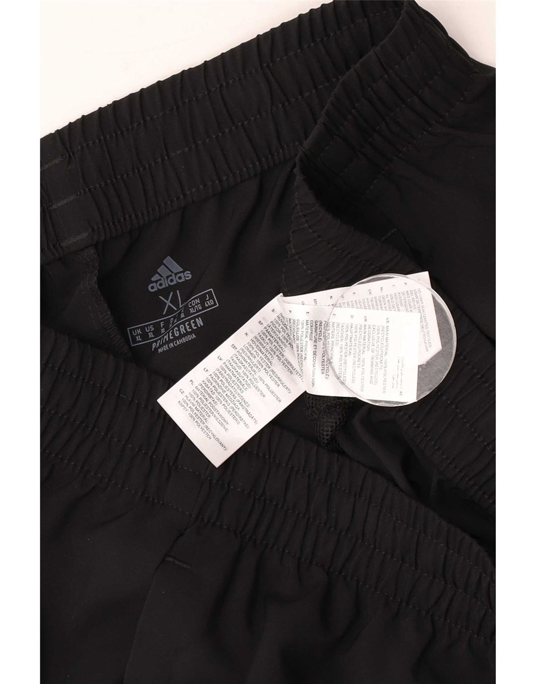 Adidas Herren Trainingshose XL Schwarz Polyester