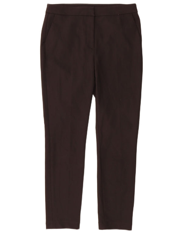 Zara Damen Skinny Chino-Hose EU 40 Medium W30 L27 Schwarze Baumwolle