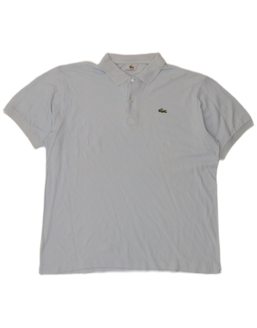 Lacoste Herren-Poloshirt, Größe 6 XL, blaue Baumwolle