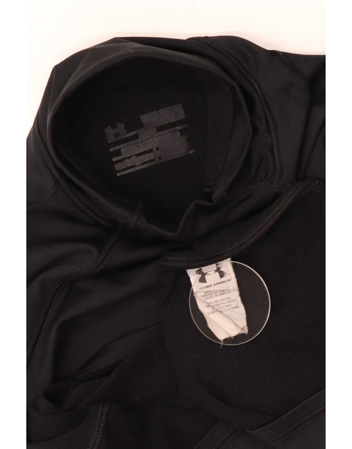 Under Armour Damen Graphic Top Langarm UK 4 XS Schwarz Polyester