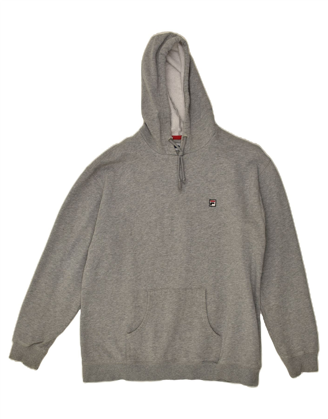 FILA Mens Hoodie Jumper Large Grey Cotton | Vintage Fila | Thrift | Second-Hand Fila | Used Clothing | Messina Hembry 
