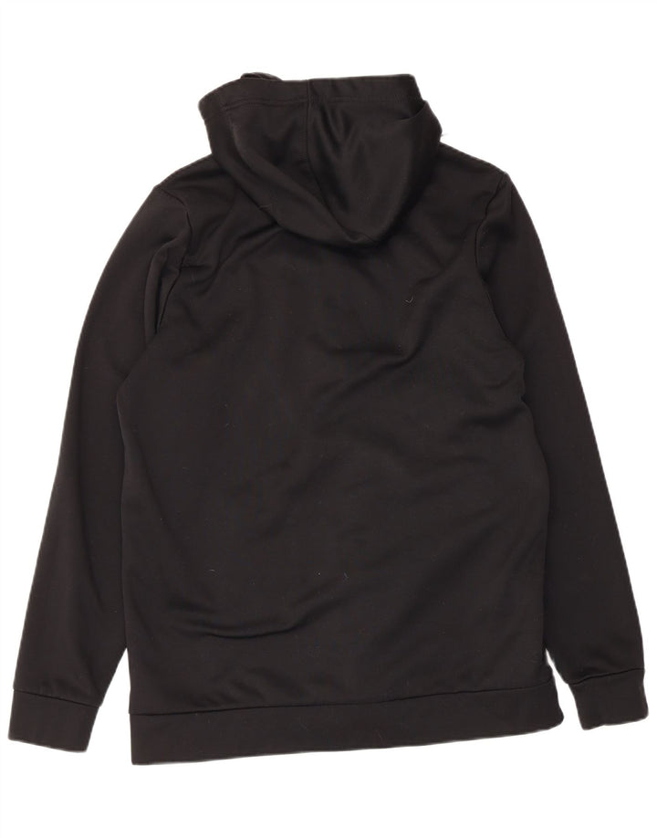Nike Herren Therma-Fit Zip Hoodie Pullover Mittelschwarzes Polyester
