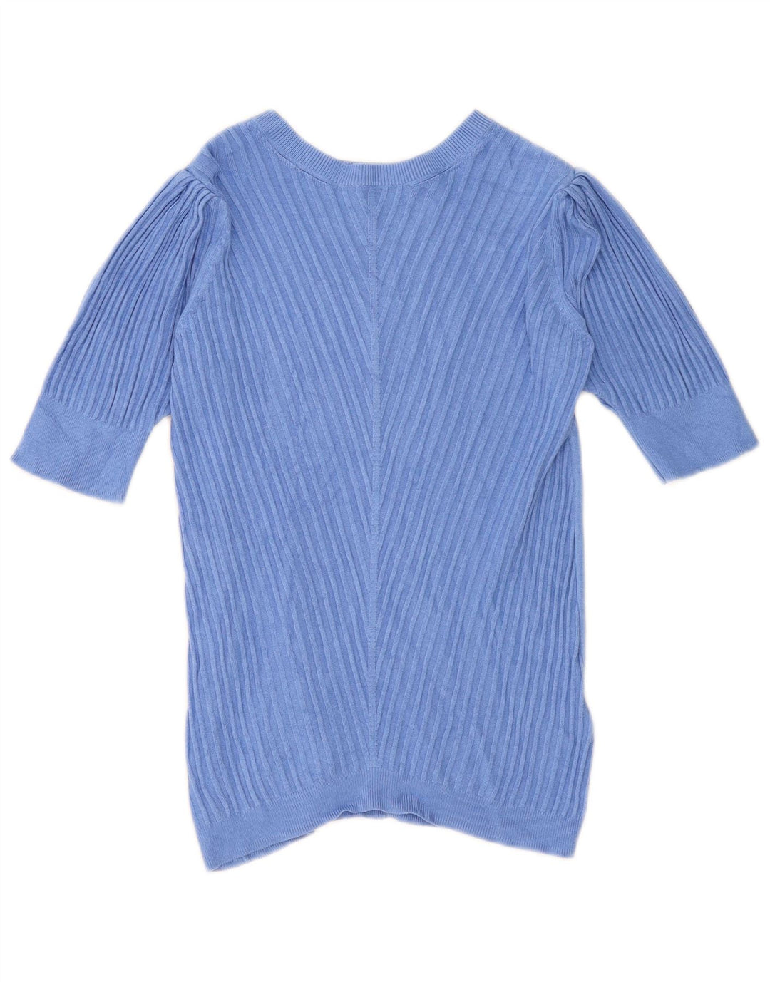 Marks & Spencer Damen-Pullover mit U-Boot-Ausschnitt, Gr. 8, Blau