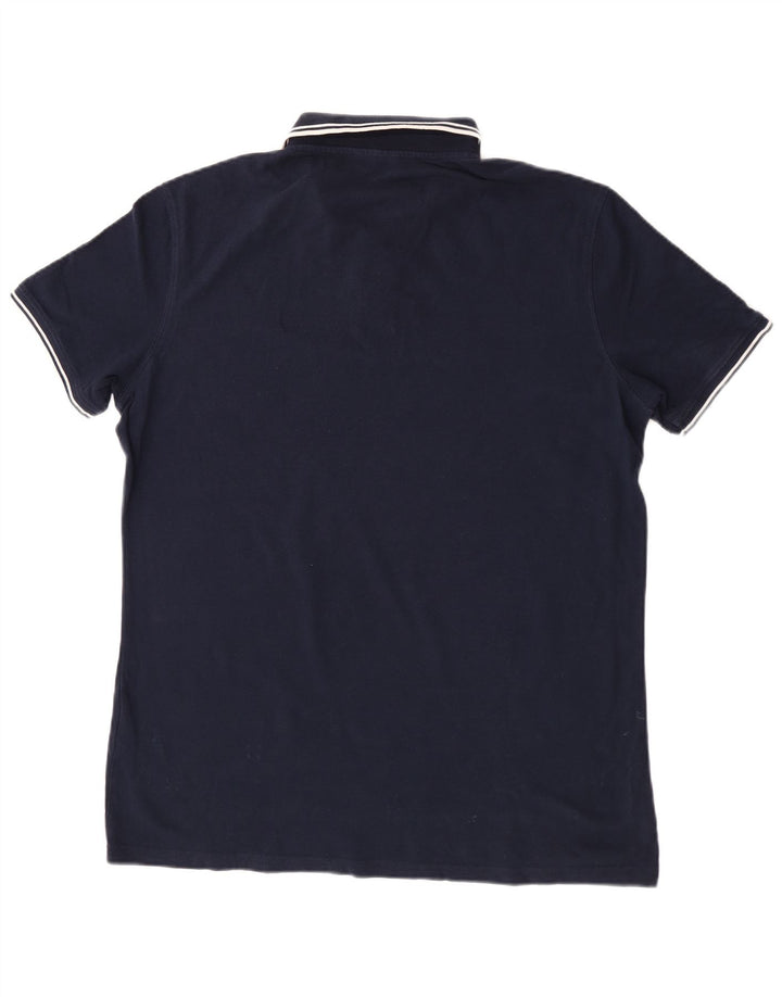Carrera Herren Poloshirt 2XL Marineblau Baumwolle