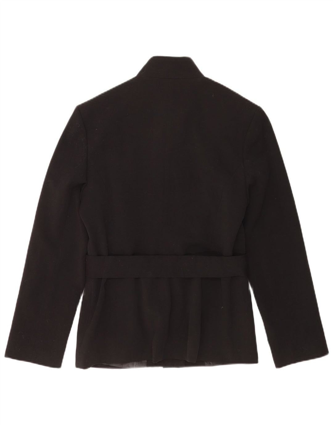 Vintage Damen Blazer Jacke IT 42 Medium Schwarz Polyester