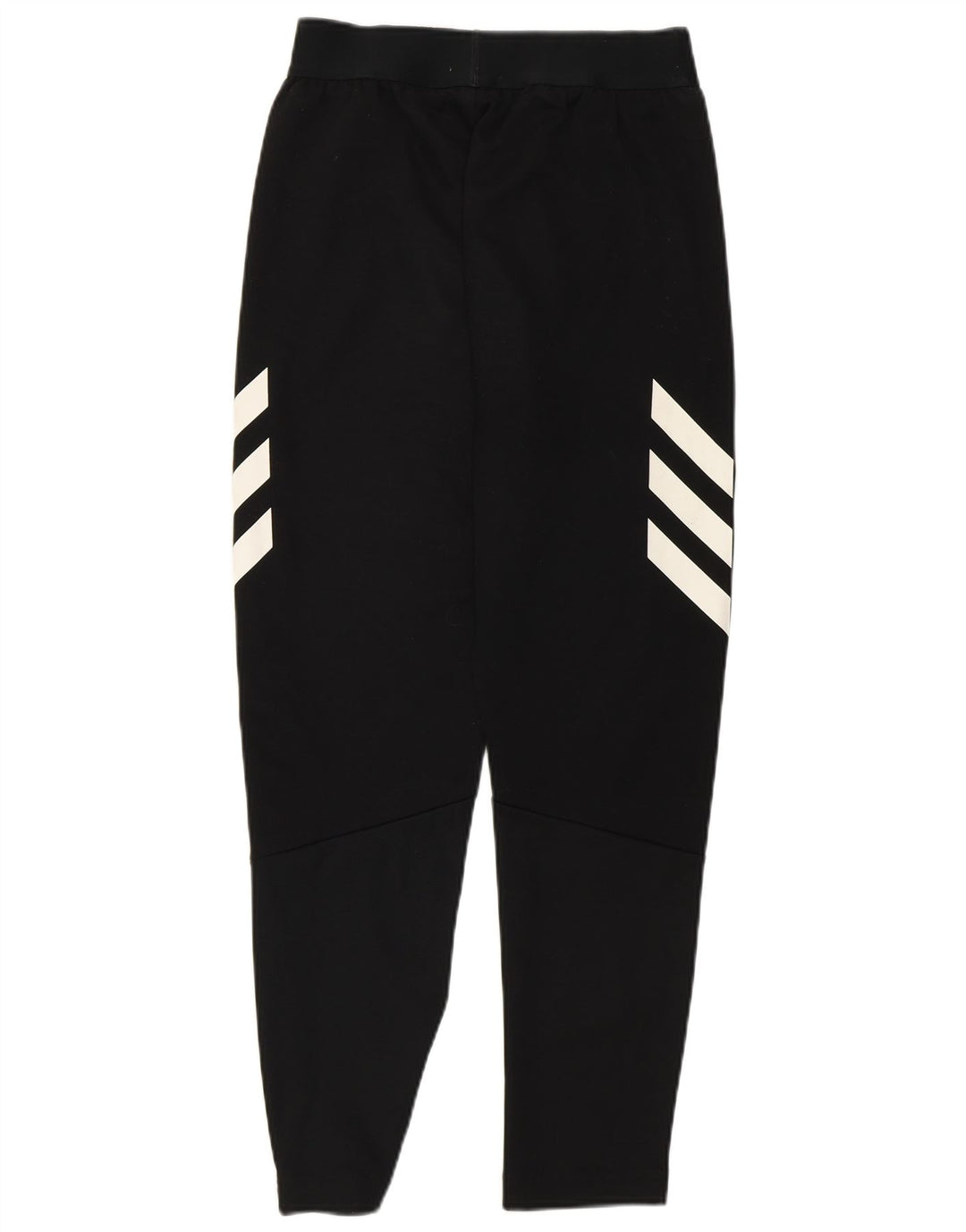 Adidas Mädchen-Trainingshose, 11–12 Jahre, schwarzes Polyester