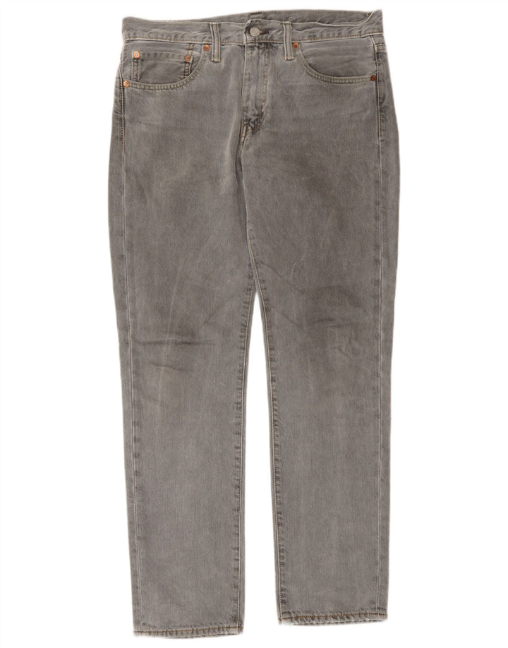 Levi's Herren 511 Slim Tapered Jeans W32 L30 Graue Baumwolle