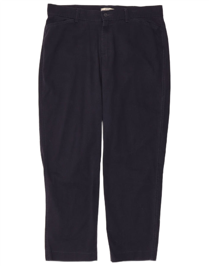 LEE Gerade Damen-Freizeithose, US 18, 2XL, W40, L31, Marineblau, Baumwolle