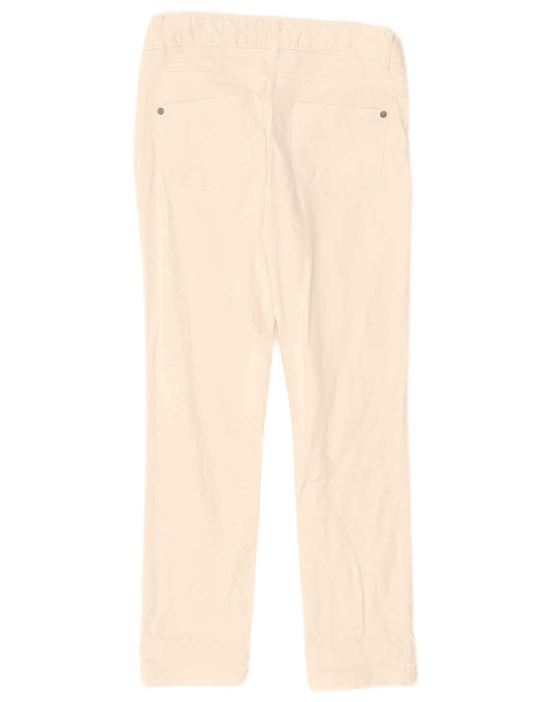 Massimo Dutti Damen Slim Jeans W28 L27 Weiß