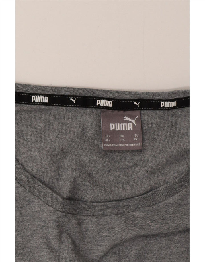 PUMA Herren T-Shirt Top 2XL Grau meliert