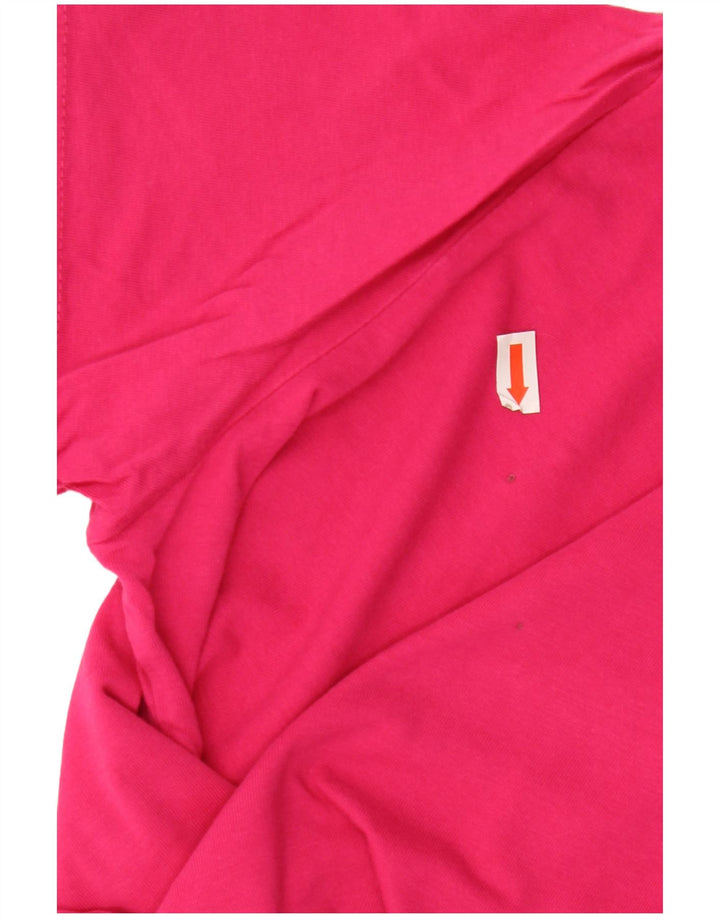 GUESS Damen Grafik-T-Shirt-Oberteil UK 10 Small Pink