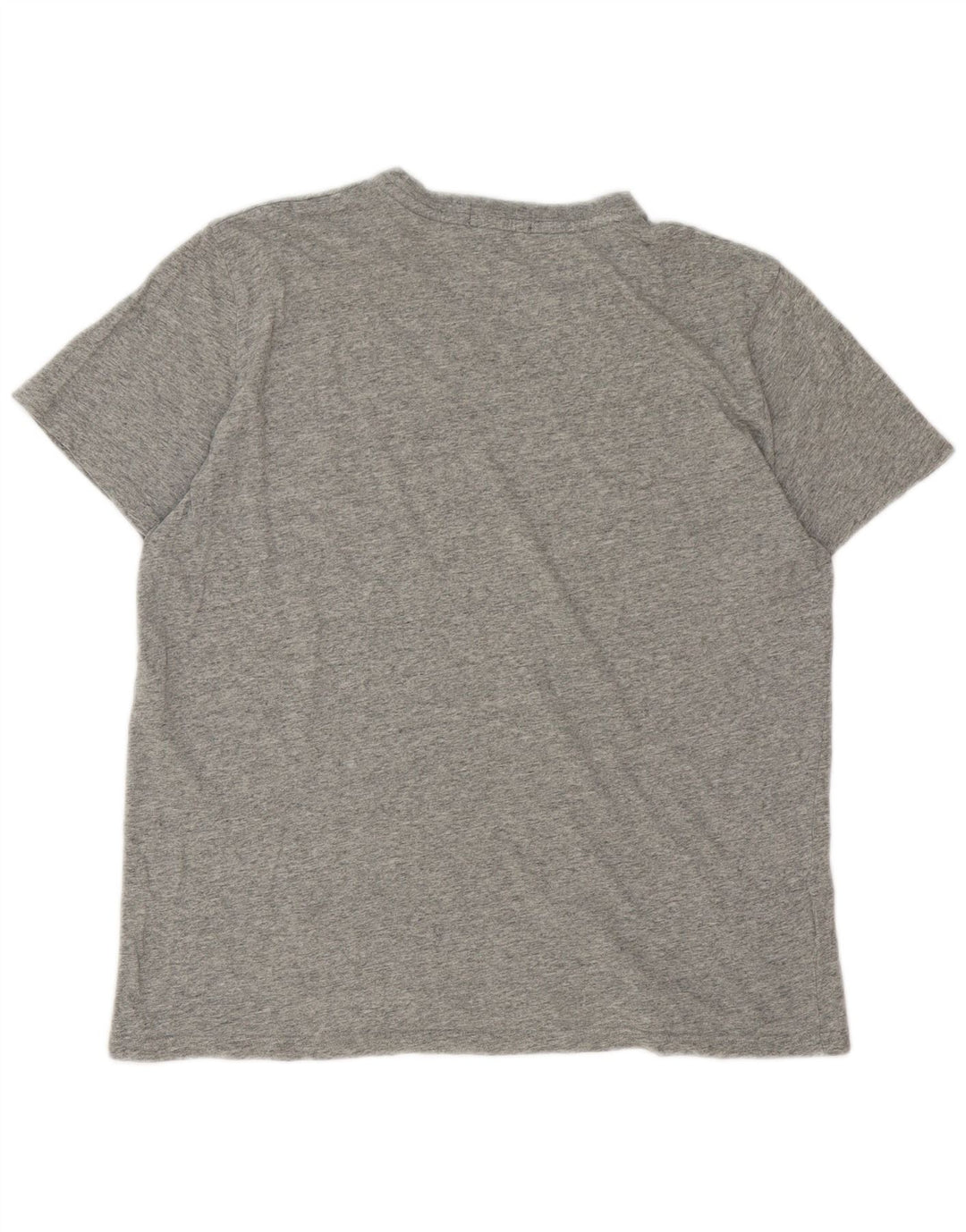 Fred Perry Herren-T-Shirt-Oberteil, groß, grau meliert, Baumwolle