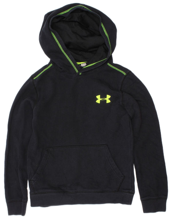 Under Armour Jungen-Kapuzenpullover, 6–7 Jahre, XS, Marineblau