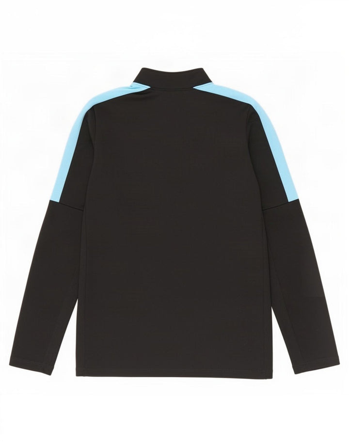Nike Dri Fit Pullover-Trainingsanzugoberteil für Jungen, 11–12 Jahre, Schwarz, Farbblock
