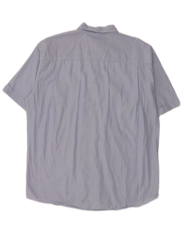 Colmar Damen Ten Yards Kurzarmhemd EU 46 XL Blauer Nadelstreifen