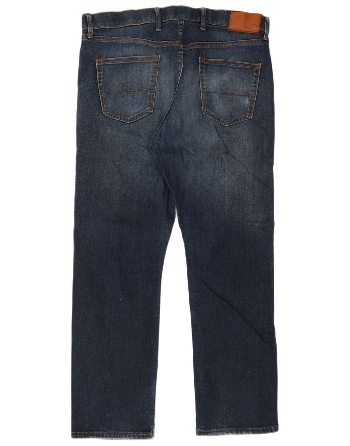 MARKS & SPENCER Herren-Jeans, normale Passform, gerade Passform, W38, L31, Blau, Baumwolle