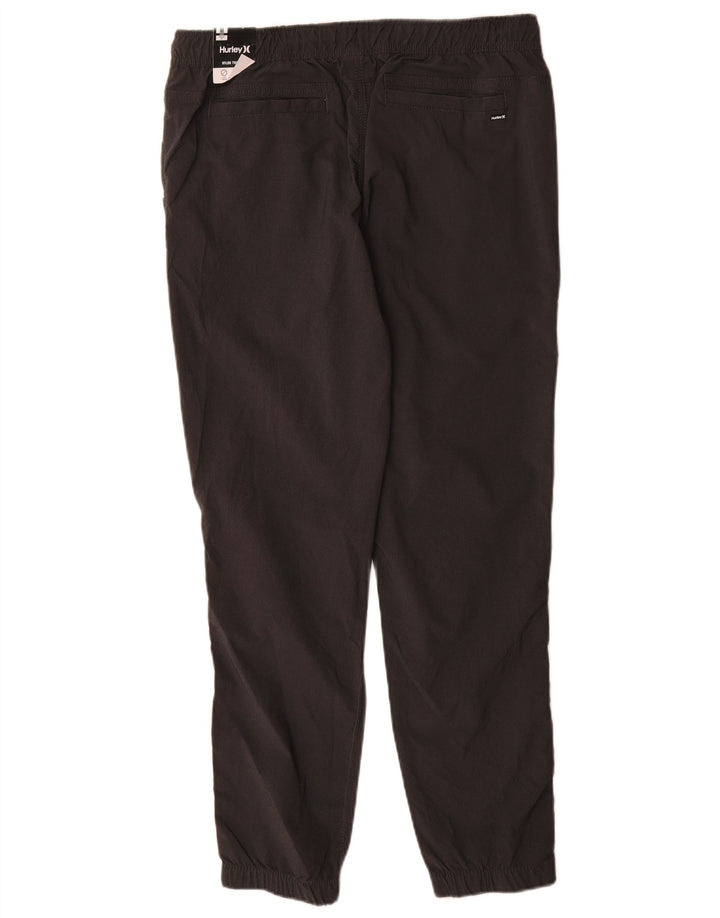 Hurley Damen Jogger-Chinohose, Größe M, W32, L30, Grau, Nylon