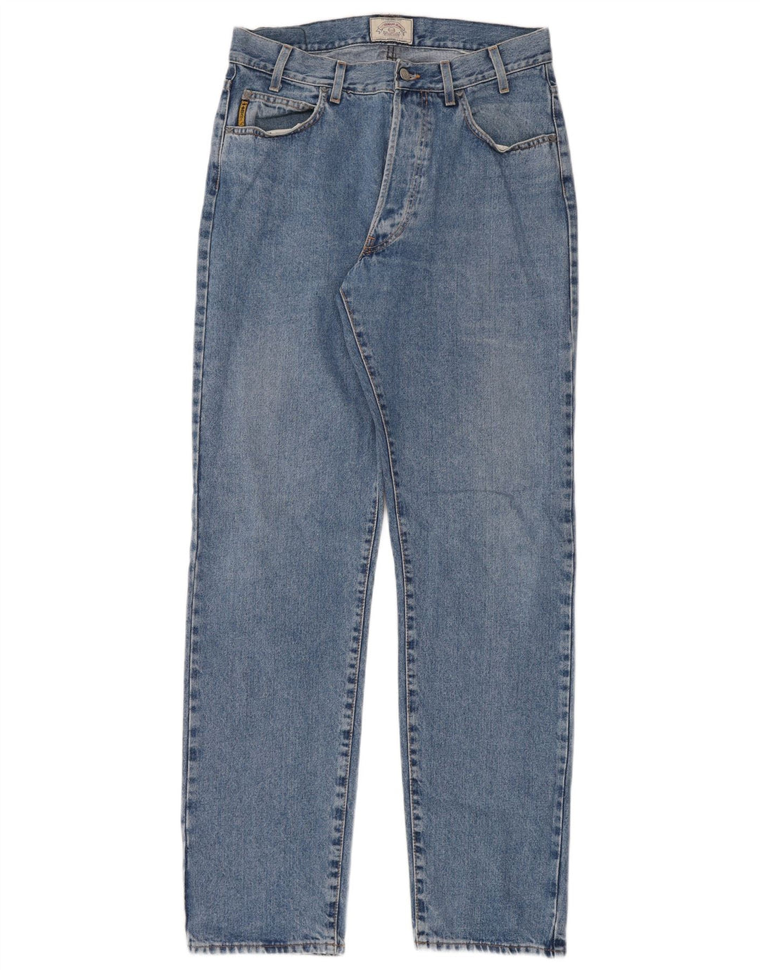 Armani Herren Straight Jeans W33 L34 Blau